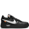 Women Nike X Off-White The 10: Air Force 1 Low "Black" Sneakers