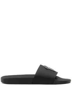 Men Giuseppe Zanotti Brett Logo Slides