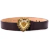 Women Dolce & Gabbana Devotion Buckled Belt