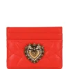 Women Dolce & Gabbana Logo-plaque Quilted Cardholder