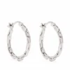 Women Maria Black Gemma 15 Hoop Earrings