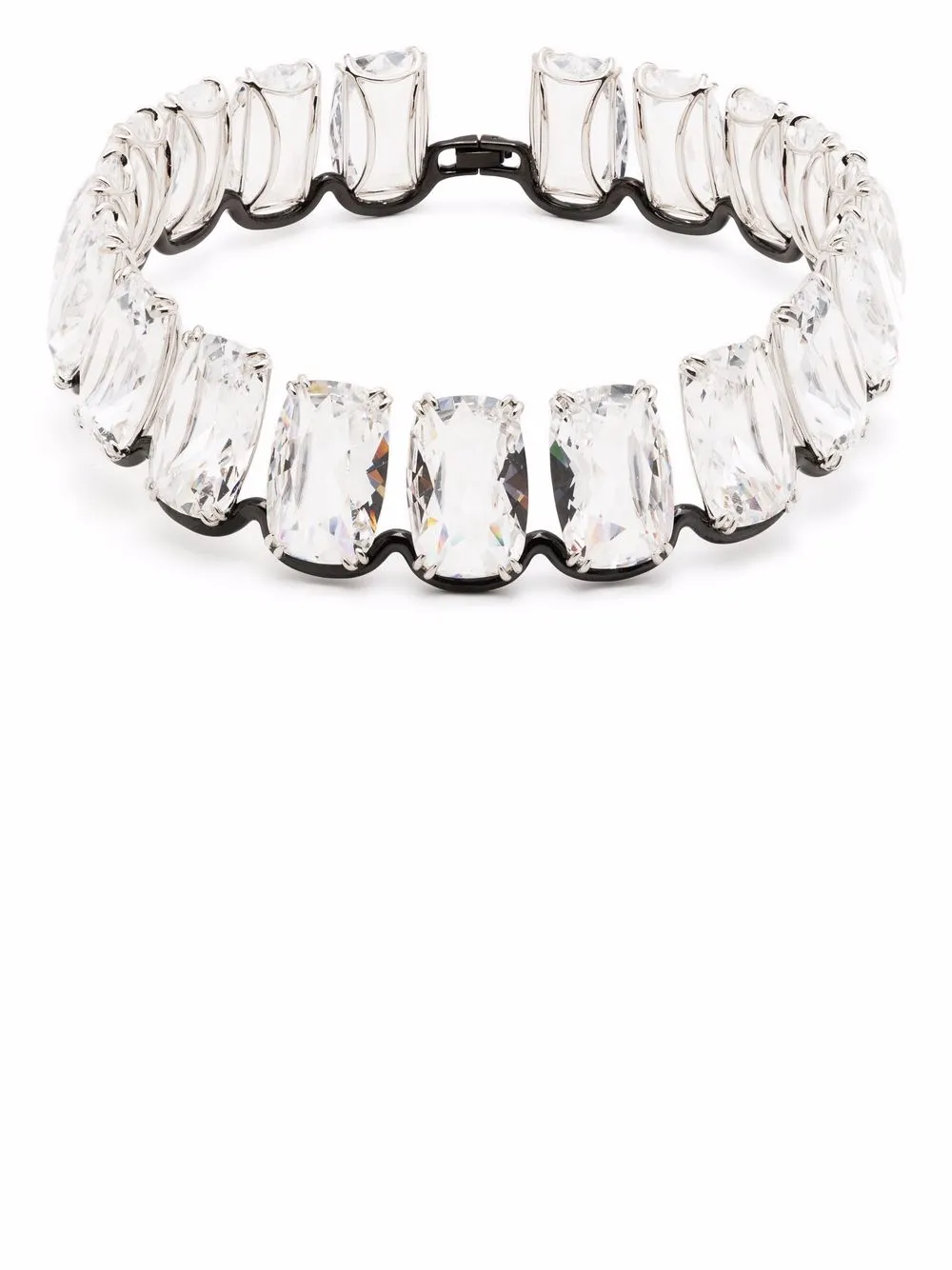 Women Swarovski Harmonia Oversized Floating Crystal Choker