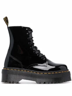 Women Dr. Martens High-shine Finish Ankle Boots