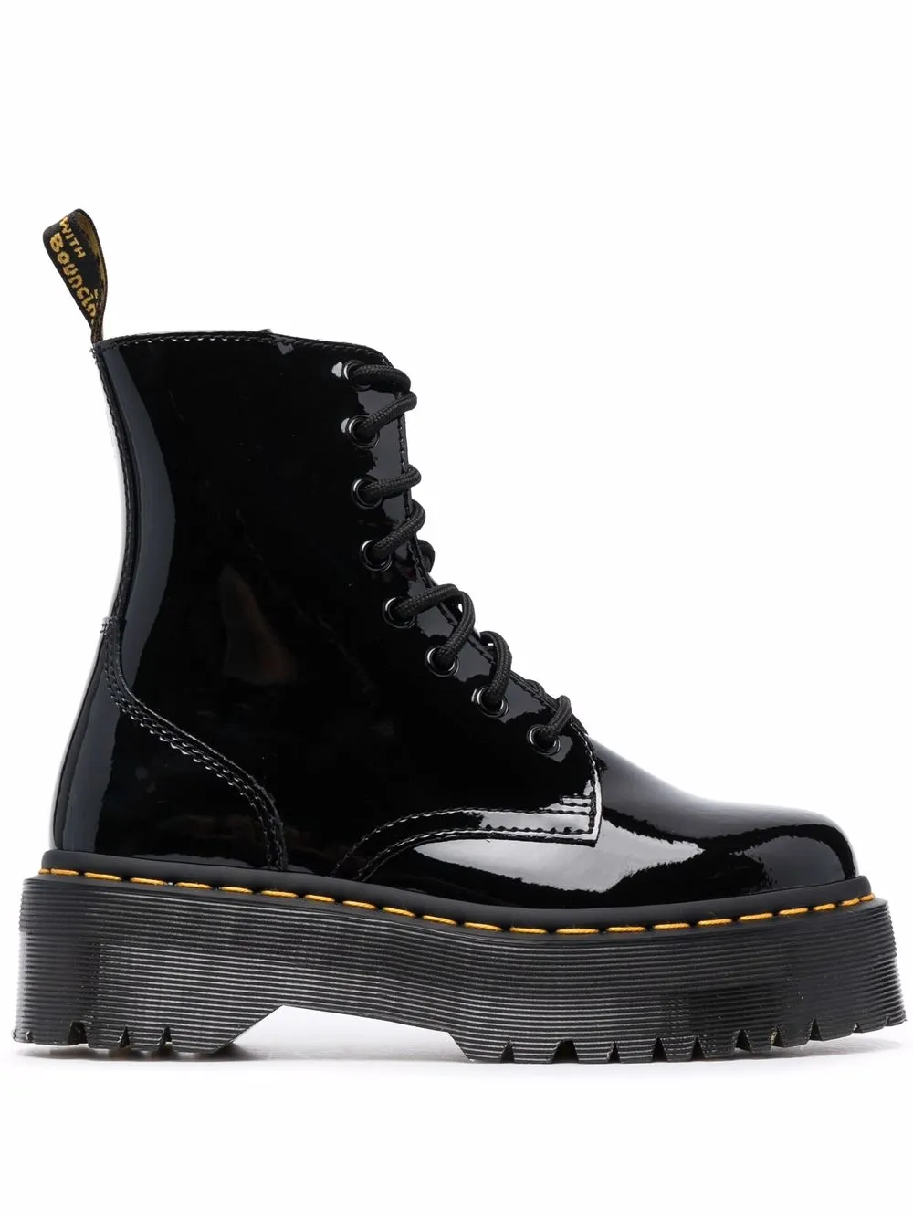 Women Dr. Martens High-shine Finish Ankle Boots