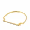 Women Monica Vinader Signature Skinny Diamond Bangle