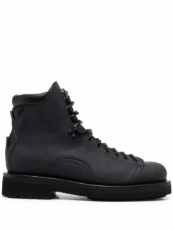 Men Buttero Lace-up Ankle Boots