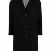 Women A.P.C. Wide-collar Single-breasted Coat