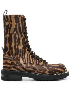 Women Roberto Cavalli Tiger-print Ankle Boots