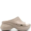 Men Balenciaga Pool Crocs™ Slide Sandals