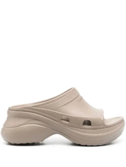 Men Balenciaga Pool Crocs™ Slide Sandals