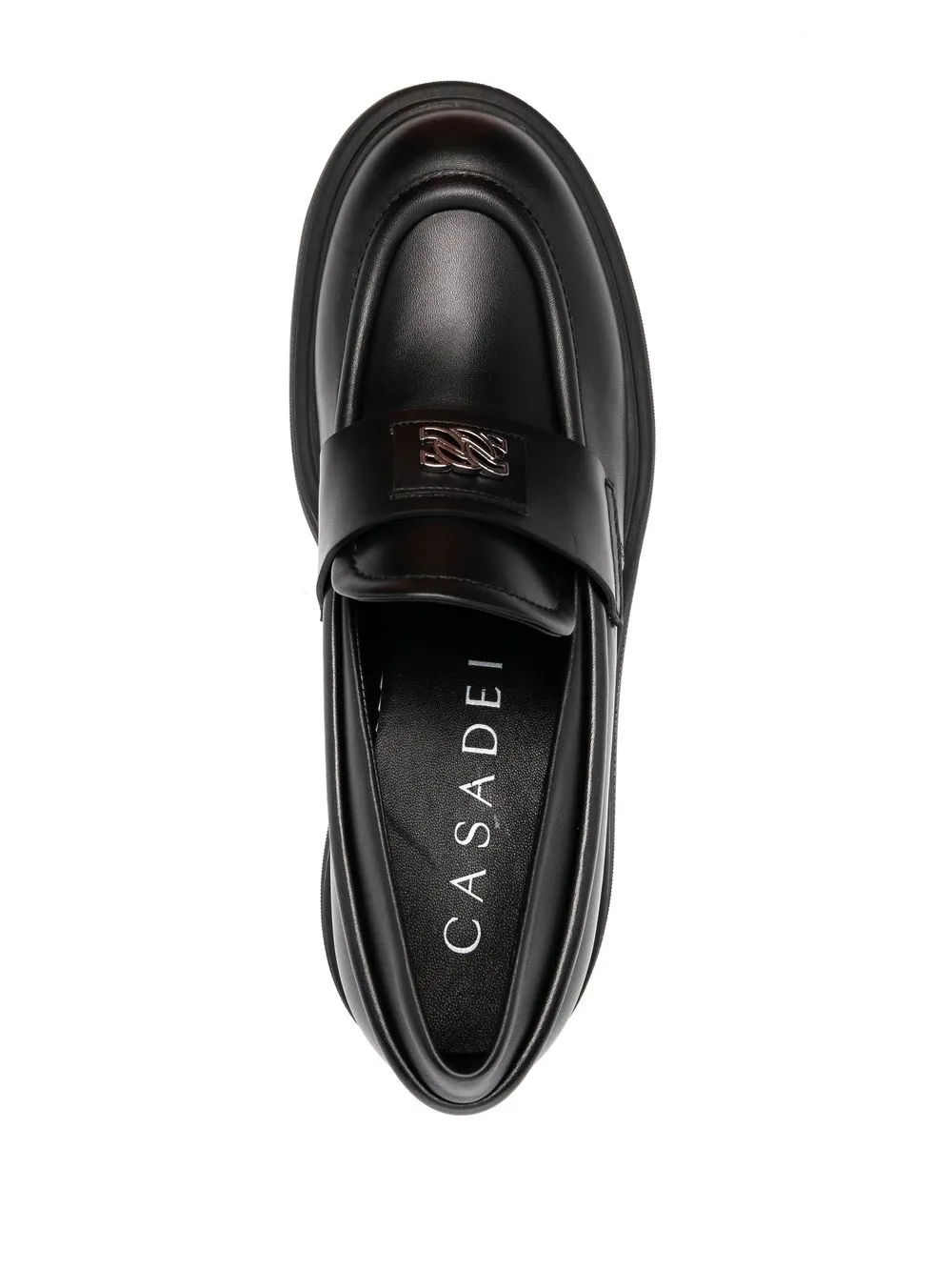 Women Casadei Rock 110mm Platform Loafers - Image 4