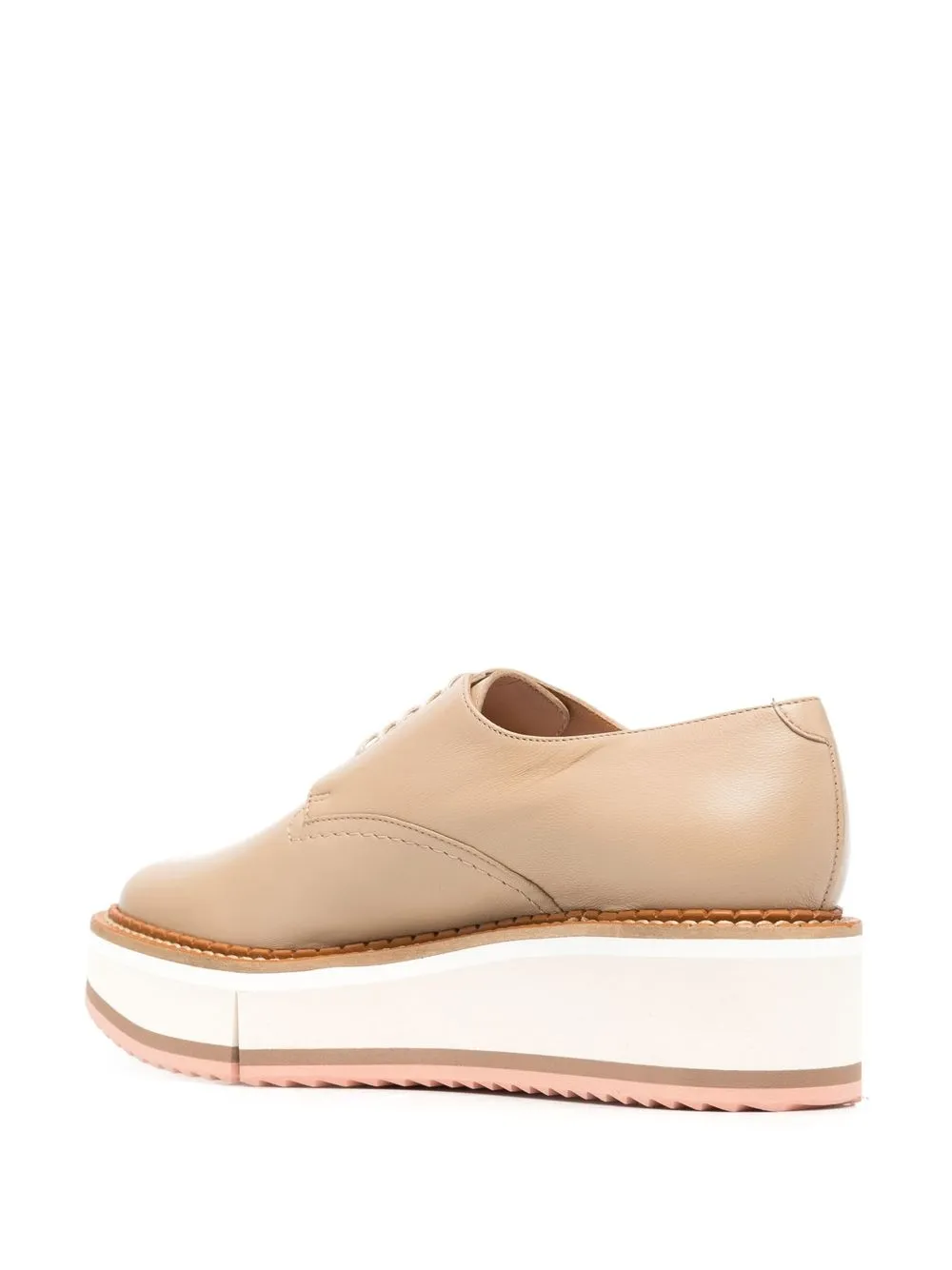 Women Clergerie Brook Leather Derby Shoes - Image 3