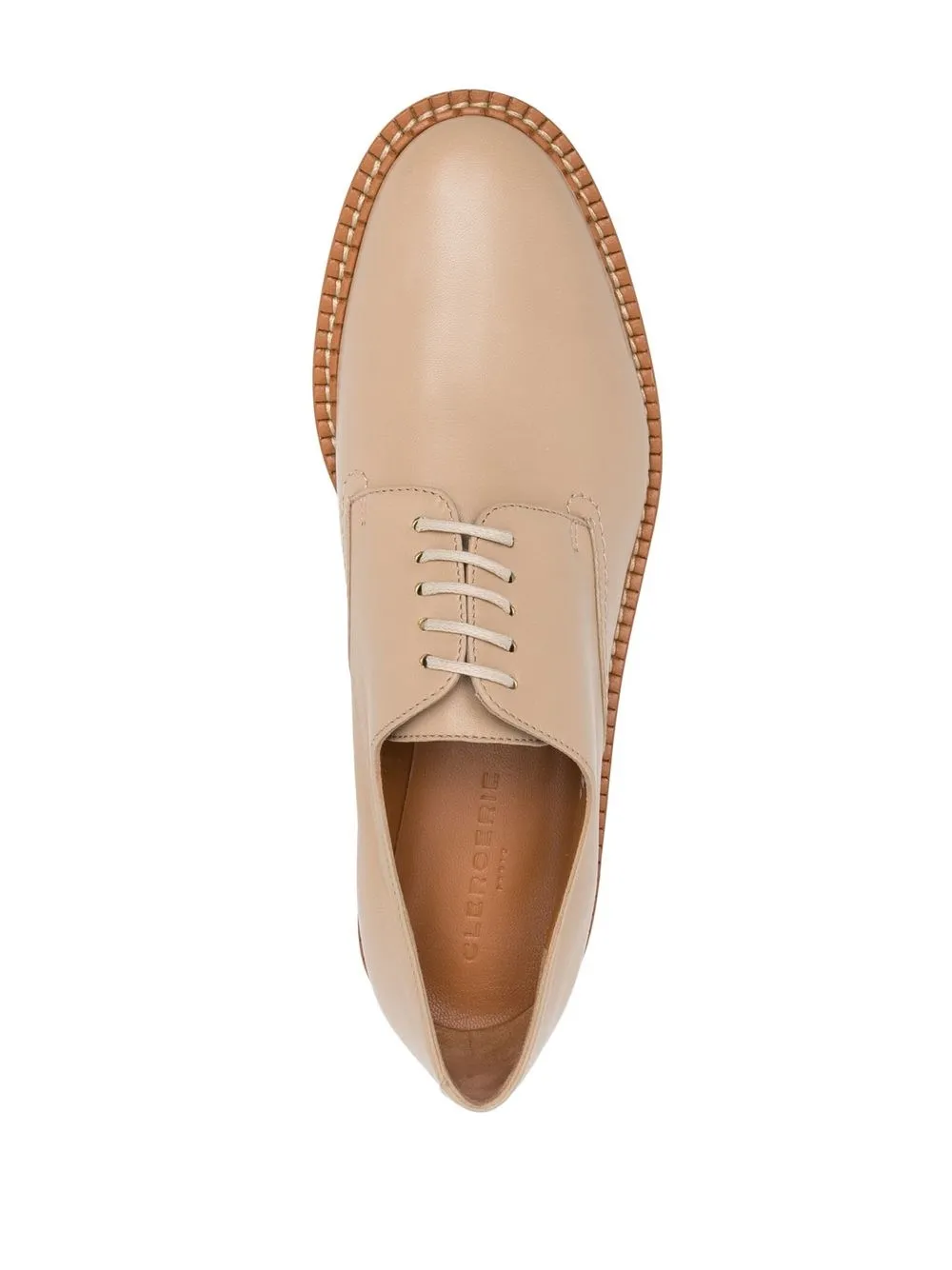 Women Clergerie Brook Leather Derby Shoes - Image 4