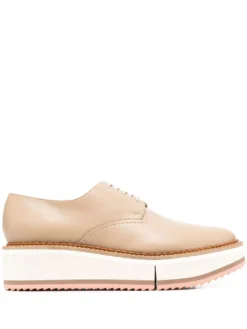 Women Clergerie Brook Leather Derby Shoes