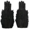 Women Agnelle Zelda Long-tassel Leather Gloves