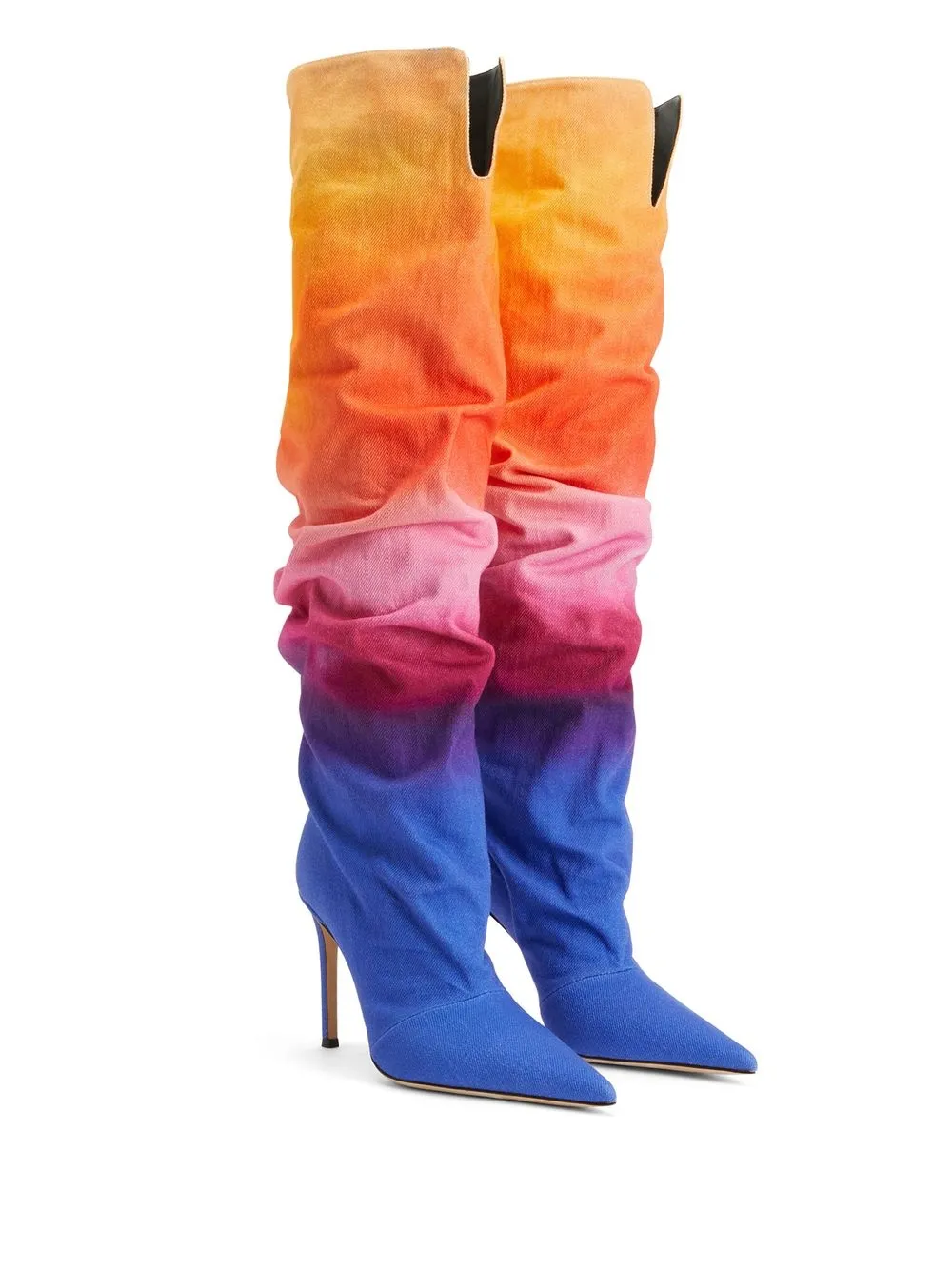 Women Giuseppe Zanotti Multicolour Knee-high Boots - Image 2