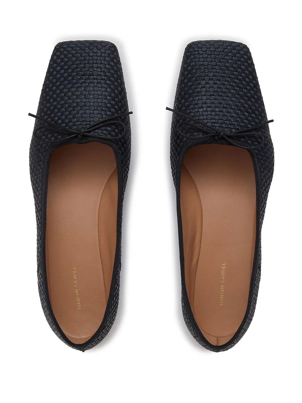 Women Mansur Gavriel Square-toe Ballerina Shoes - Image 4