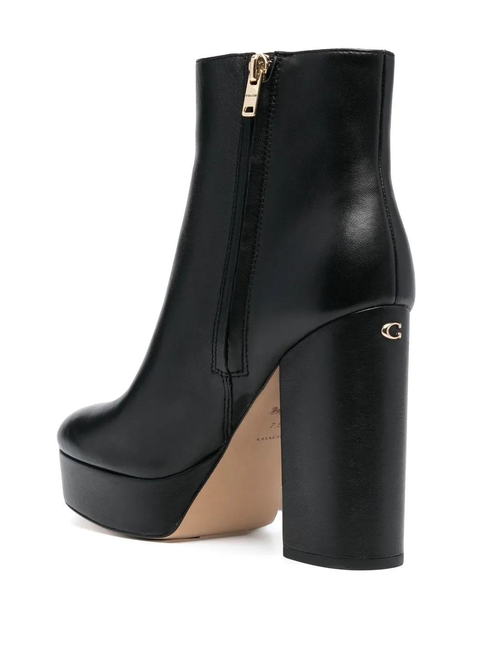 Women Coach Platform 135mm Ankle Boots - Image 3
