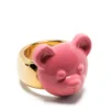 Women Moschino Teddy Bear Cocktail Ring
