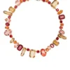Women Swarovski Gema Mixed-cuts Gemstone Necklace