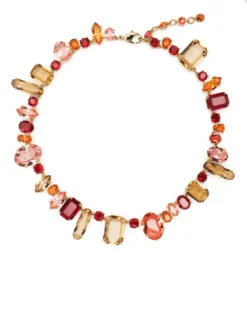 Women Swarovski Gema Mixed-cuts Gemstone Necklace