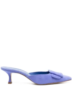 Women Manolo Blahnik Maysale 50mm Mules