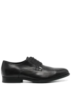 Men Geox Hampstead Calf-leather Derby Shoes