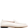 Men Silvano Sassetti Polished-finish Slip-on Leather Loafers