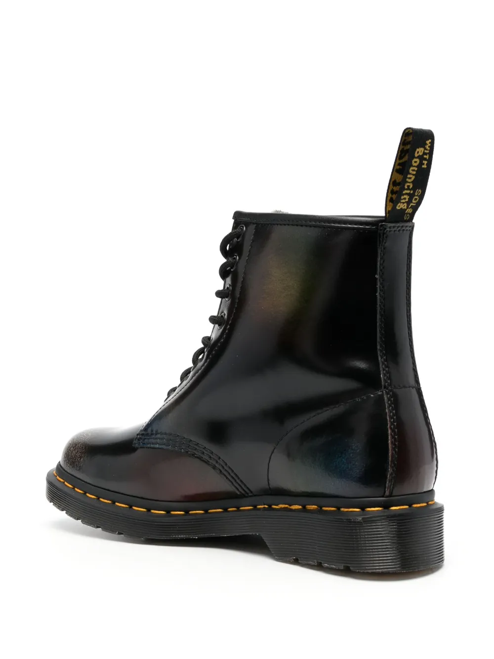 Men Dr. Martens 1460 Pride Leather Lace-up Boots - Image 3