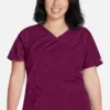 Women's V-Neck Solid Scrub Top