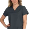 Clearance Women's Alessa Solid Scrub Top