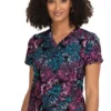 Clearance Women's Align Exotic Wings Print Scrub Top
