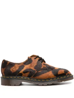 Men Dr. Martens 1461 Eye Ocelot Derby Shoes