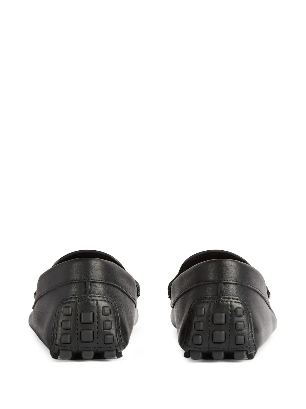 Men Gucci Square-toe Leather Loafers - Image 3