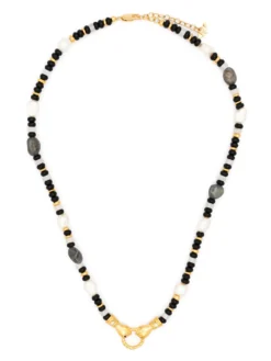 Women Missoma X Harris Reed In Good Hands Beaded Gemstone Necklace