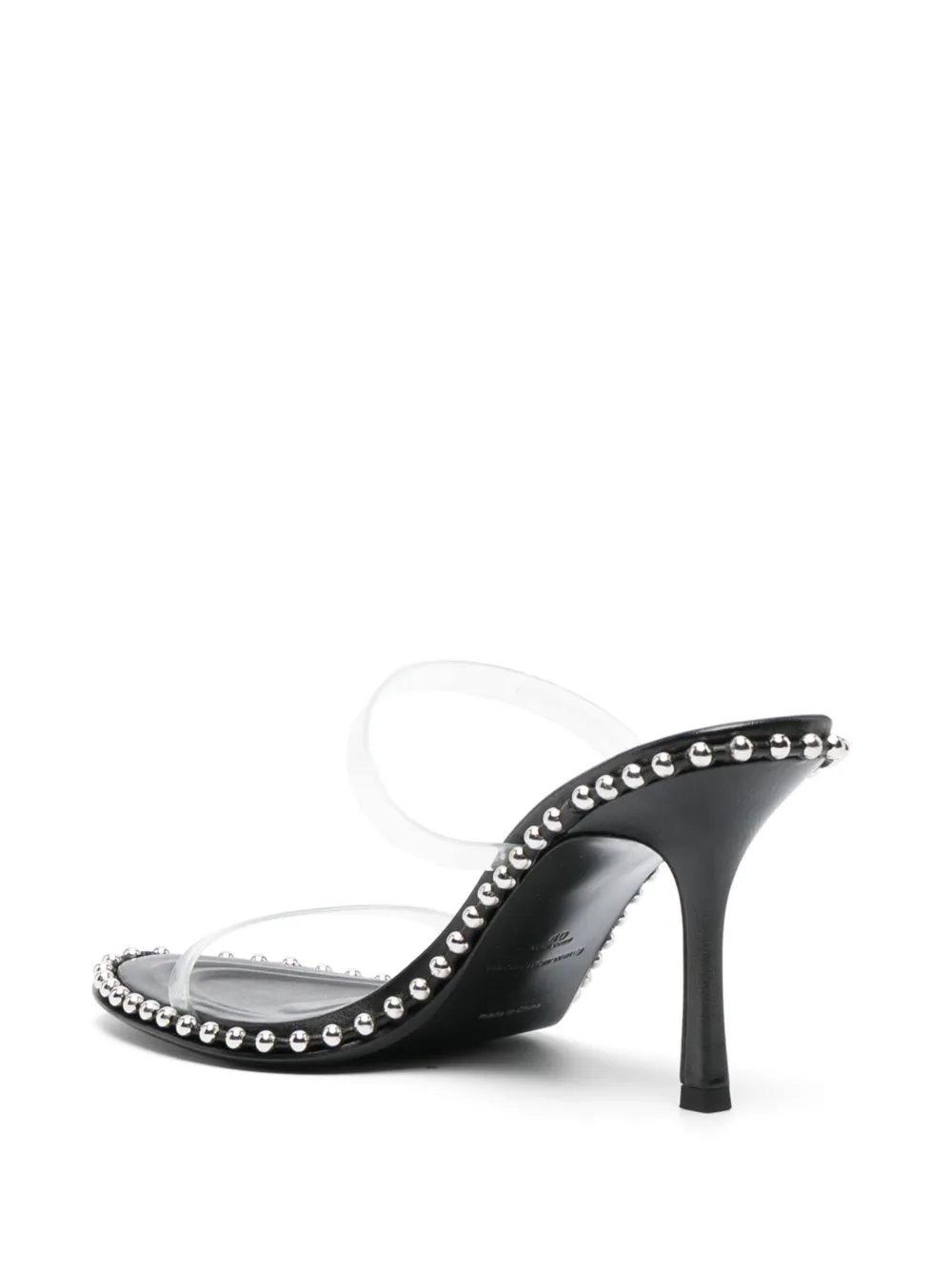 Women Alexander Wang Nova 100mm Leather Sandals - Image 3