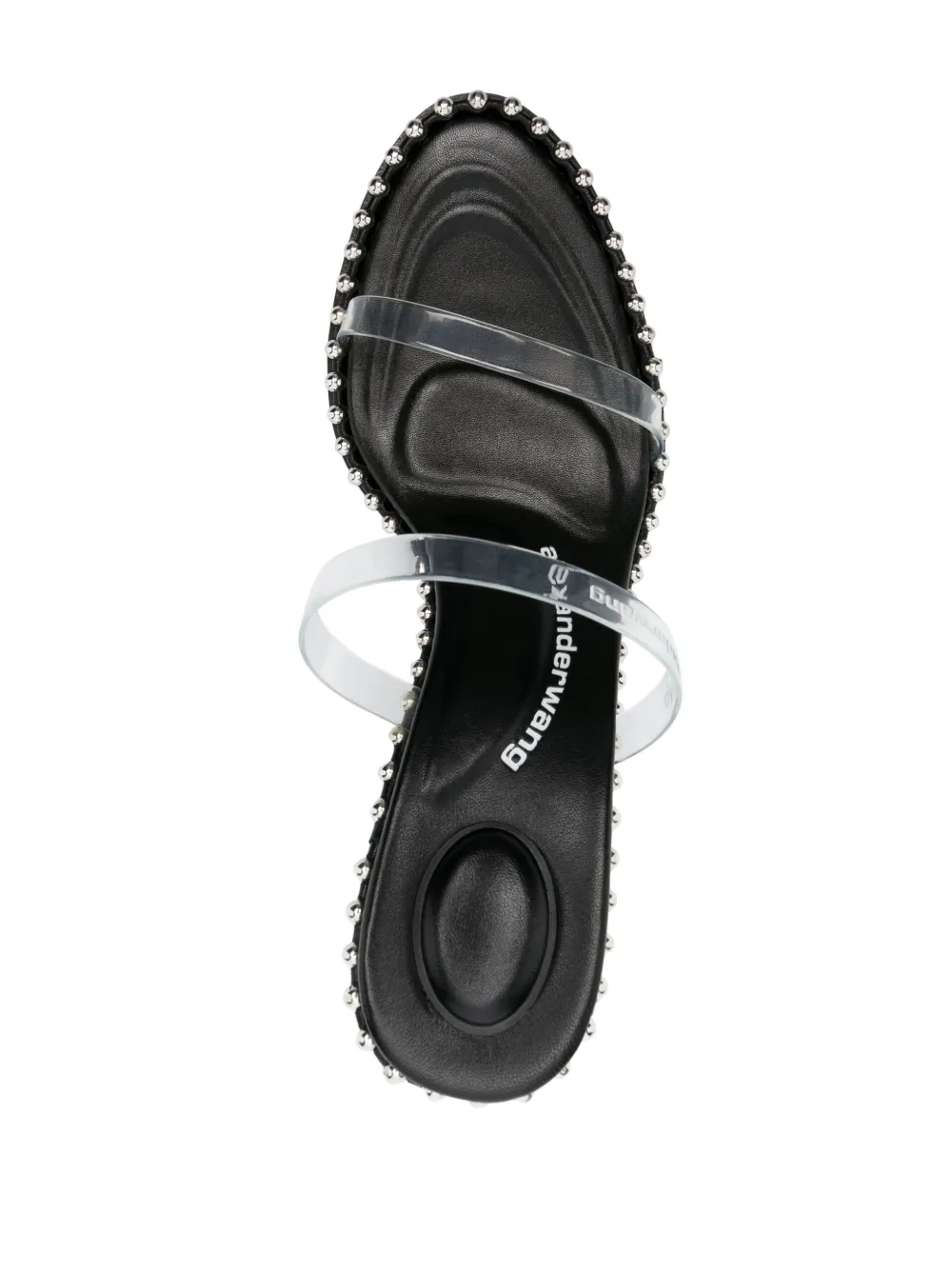 Women Alexander Wang Nova 100mm Leather Sandals - Image 4