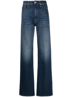Women MOTHER The Lasso Heel Wide-leg Jeans
