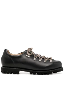 Men Paraboot Clusaz Leather Derby Shoes